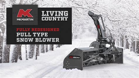 mk martin meteor snow blowers